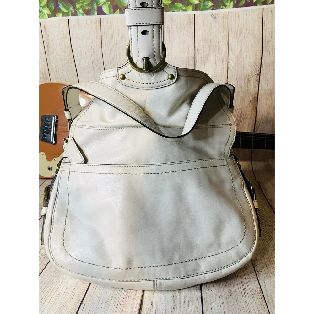 Coach Legacy Garcia Bag 12654 Bone Color - Picture 3 of 6